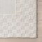 Nuloom Kalina High-Low Checkered Bordered Area Rug 4ft x 6ft ACNT02A-406 - alternate 9